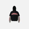 Flame Layer Y2K Hood Sweatshirt