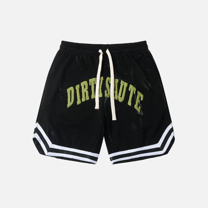 Throwback Velvet Trim Sport Shorts