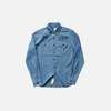 Classic Denim Icon Street Long Shirt