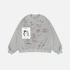 Tag Oversize Tactical Print Top