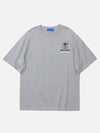 Kanji Feline Drop-Shoulder T-Shirt