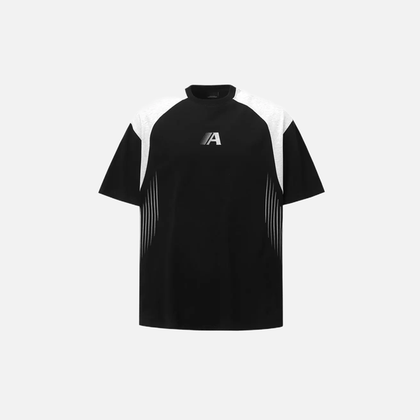 Essential Revival Illustrated Patterned Pit-Crew Training T-Shirt