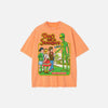 Vintage Karikatür Baskılı Tişört, stil görünüm — Navra Wear