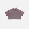 Women's Sun-Bleached Stitching Crop Top