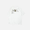 Rubbing Bath Pawed Print T-Shirt