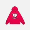 Cracked Heart Letter Sweatshirt