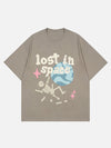 Skeleton Space In Lost T-Shirt