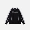 Athletic Print Relaxed Sweatshirt