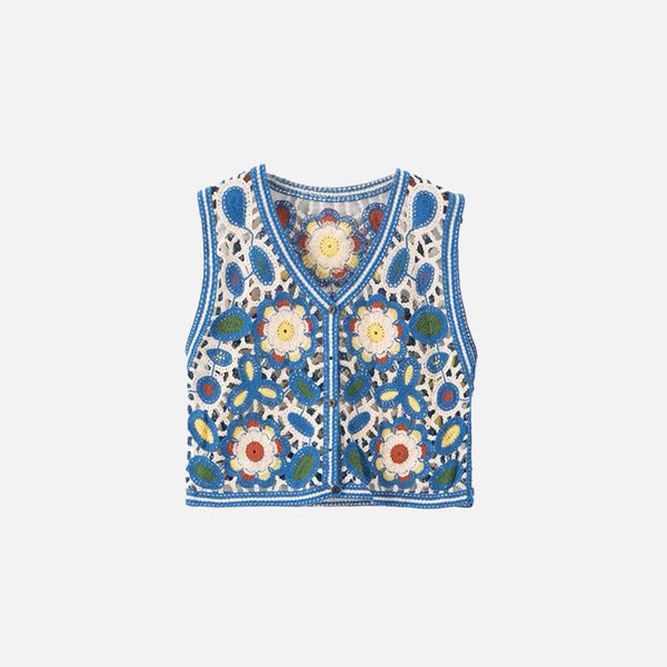 Women's Pattern Floral Cardigan