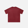 Zipper Breezy-Cut Drop-Shoulder T-Shirt