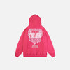 Letter Rose Graphic Sweatshirt