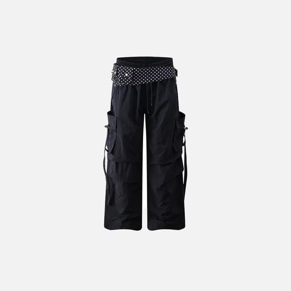 2000s Urban Beat Spliced Pintuck Sport Pants
