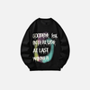 Bold Script Boxy Hip-Hop Top