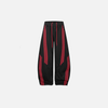 Wide Leg Çizgili Jogger, önden görünüm — Navra Wear