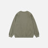 Dark Figure Print Sweatshirt