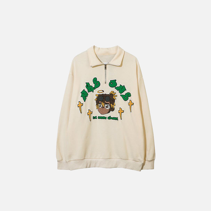 Toon Boy Polo Sweatshirt