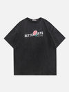 Better Days Acid-Rinsed Boxy-Fit T-Shirt