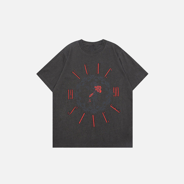 Millennium Peace Blossom Stamped T-Shirt alternatif görünüm