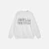 Script Long Sleeve Sweatshirt