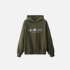 Letter Wide-Collar Sweatshirt