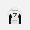 Color Blocking Pit-Crew Print T-Shirt
