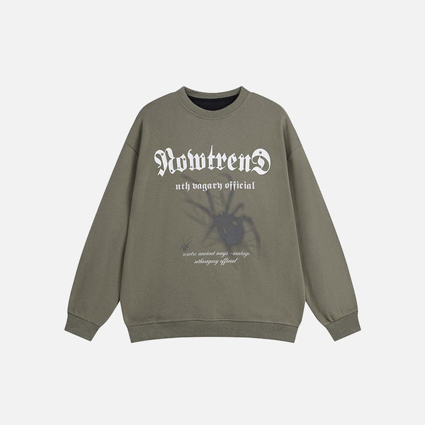 Web Crawler Oversized Sweatshirt