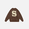 Puff Letter Graphic Sweatshirt