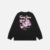 Long-sleeved Hearts Love T-Shirt