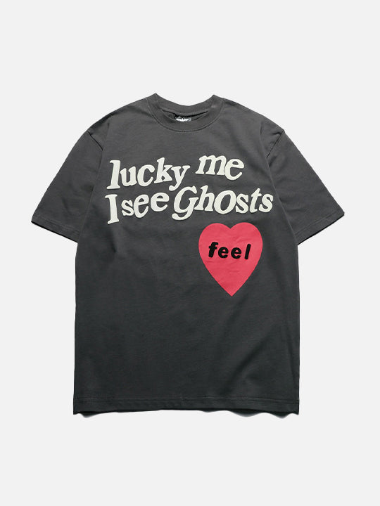 Lucky Me I See Specter T-Shirt alternatif görünüm