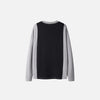 Jumbo Script Patchwork Sweatshirt