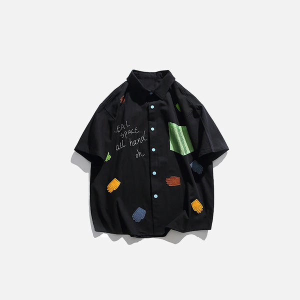 Thread-Stitch Color Embroidery Top alternatif görünüm