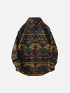 Geometry Art Pattern Woven Top