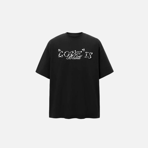 Love is Blind Illustrated T-Shirt alternatif görünüm