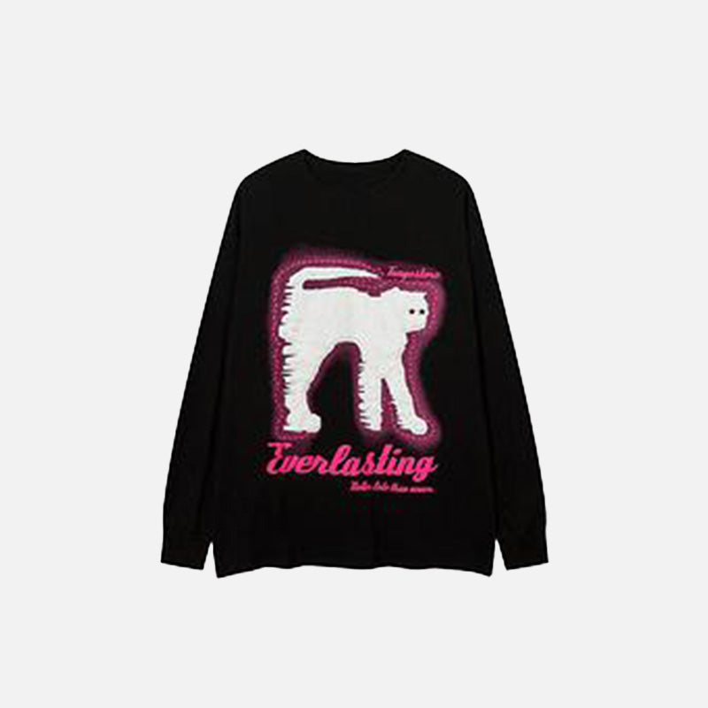 Animated Kitty Drop Sweatshirt