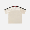 Street-Culture Visual Print V-Neck Short Sleeve T-Shirt