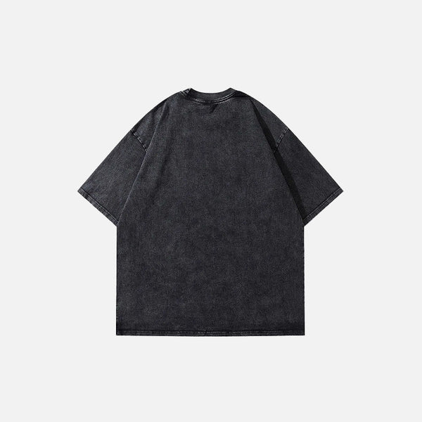 Time-Worn Cherry Fruit Print T-Shirt alternatif görünüm