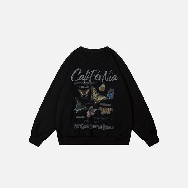 West Coast Wings Garden Sweatshirt alternatif görünüm