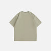 Washed-Out Front Pocket T-Shirt