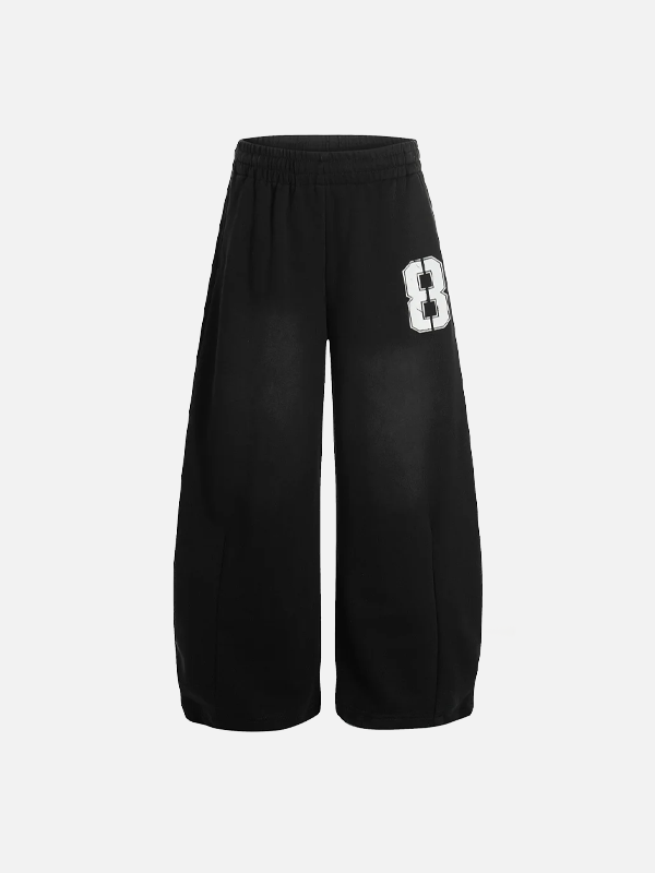 Harf Baskılı Beli Lastikli Jogger alternatif görünüm