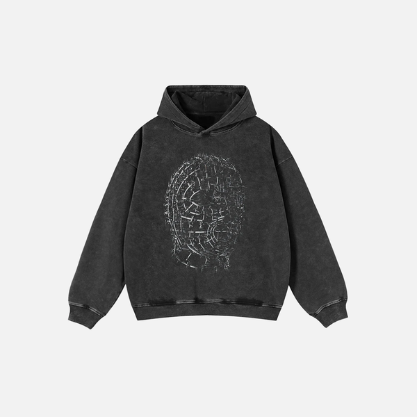 Oversize Funny Spiny Sweatshirt