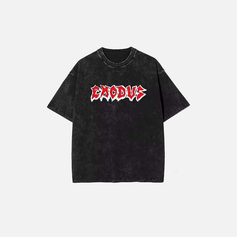 Band Exodus Style Metal Thrash T-Shirt