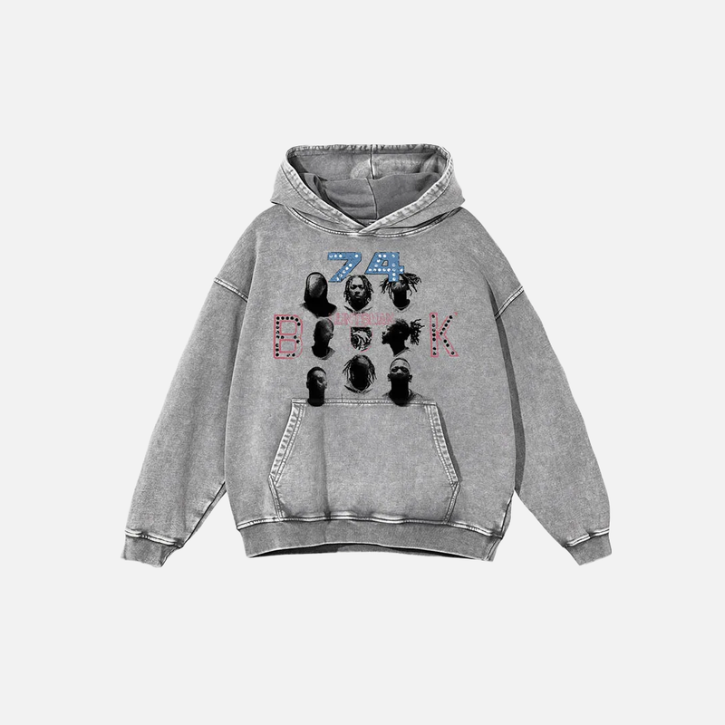 Metro Graphic Faded Urban Beat Sweatshirt