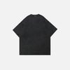 Throwback Throwback Stone-Rinsed Black Robot T-Shirt
