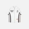 Track Stitch Panel Full-Zip Sport Shirt