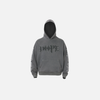 2000s Dark Rivet Printed Casual Sweatshirt