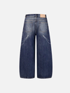 Urban Heritage Drill Printed Bell Leg Denim