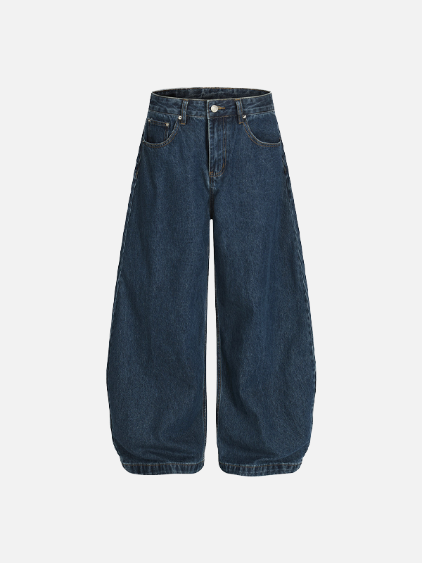 Breathable Metro Bell Leg High-Rise Denim