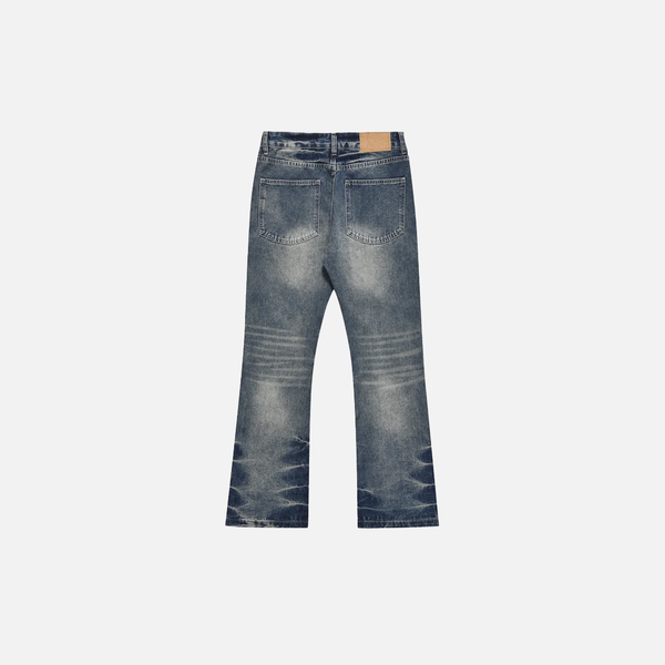 Heritage Faded Blue Denim Bell Denim alternatif görünüm
