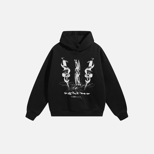 Metro Dark Urban Beat Graphic Sweatshirt