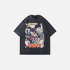 Throwback Hip Hop Print Print T-Shirt